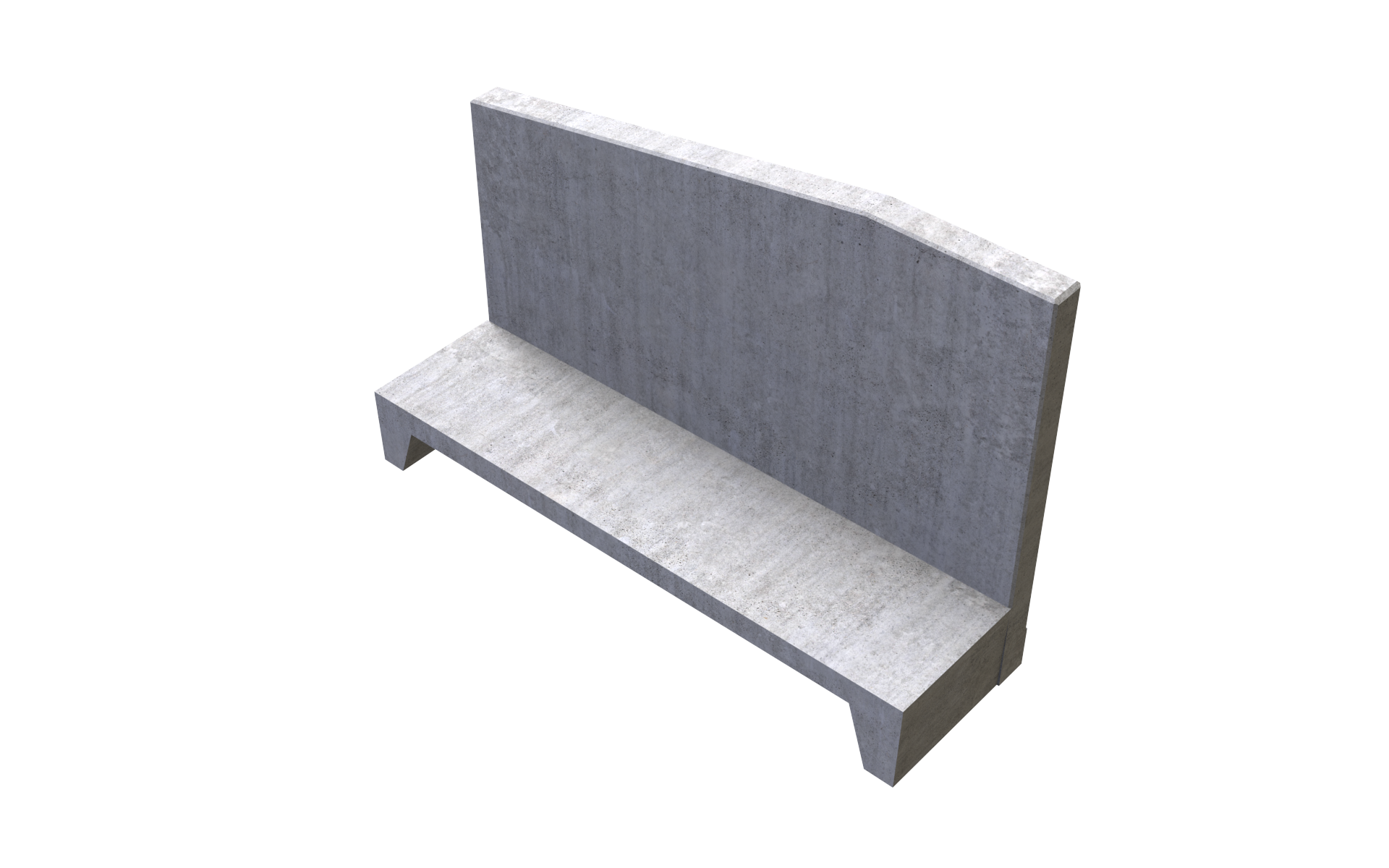 Eindligboxwand met half prefab boxdek 60 cm - Afgeschuind type 8531.000