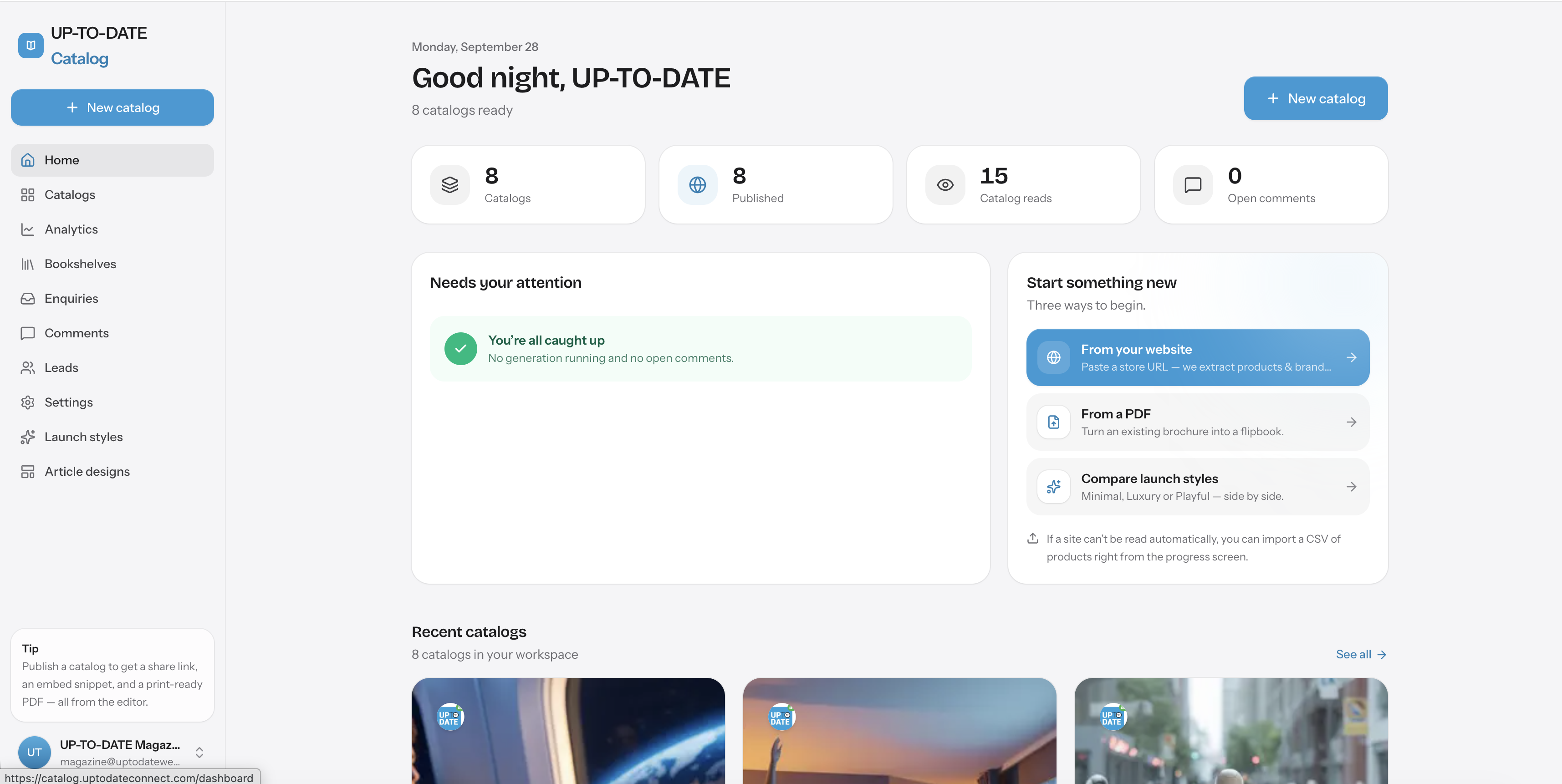 Catalog screenshot 1
