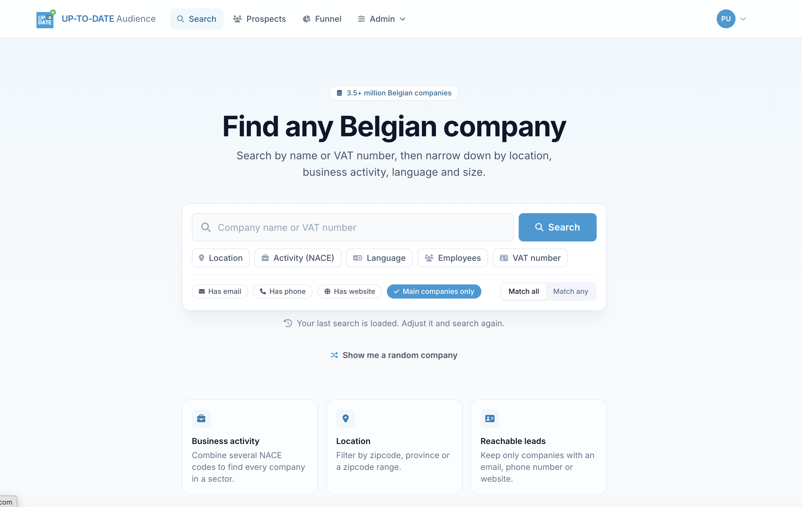 Companies screenshot 1