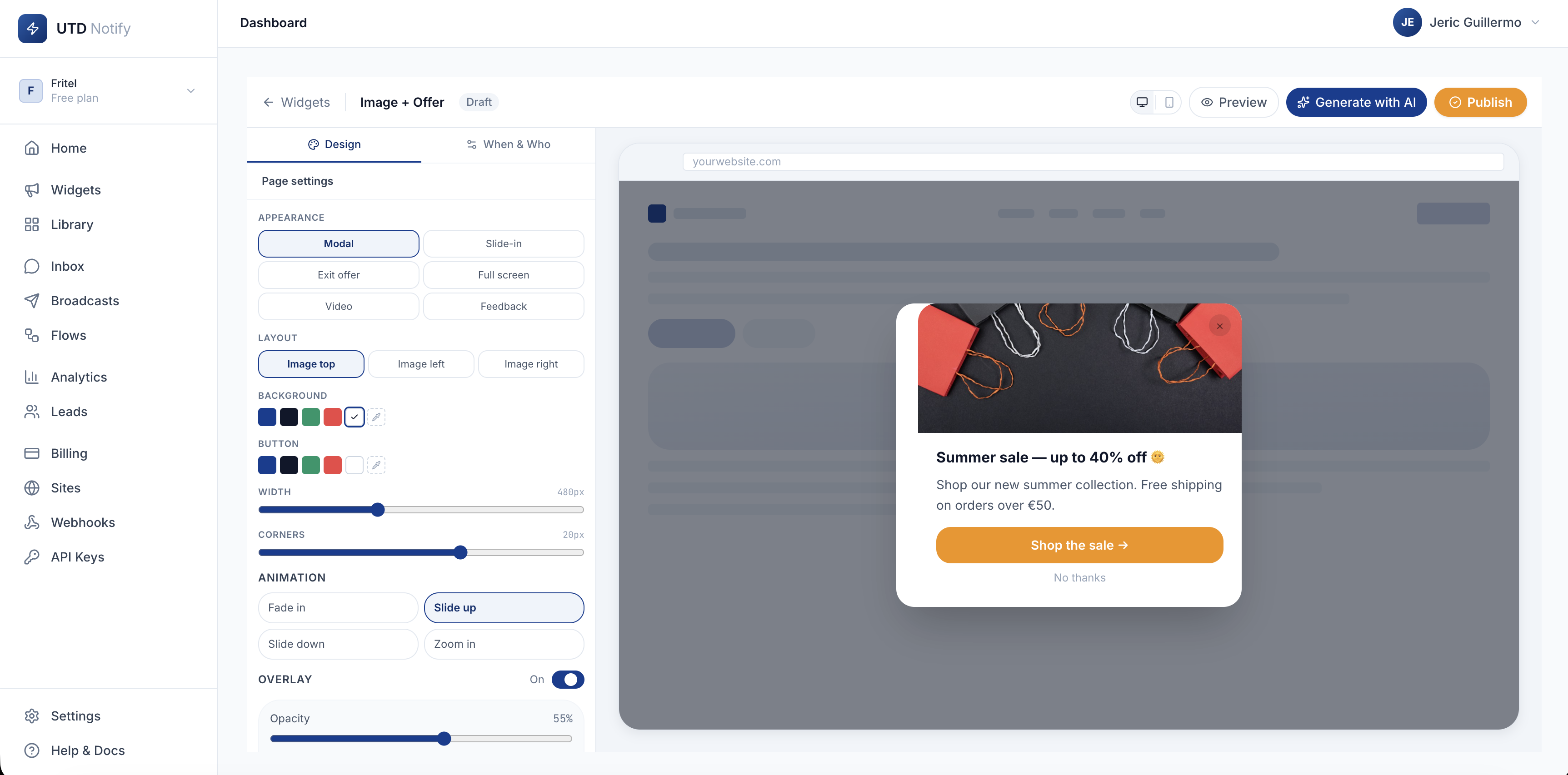 Notify screenshot 1
