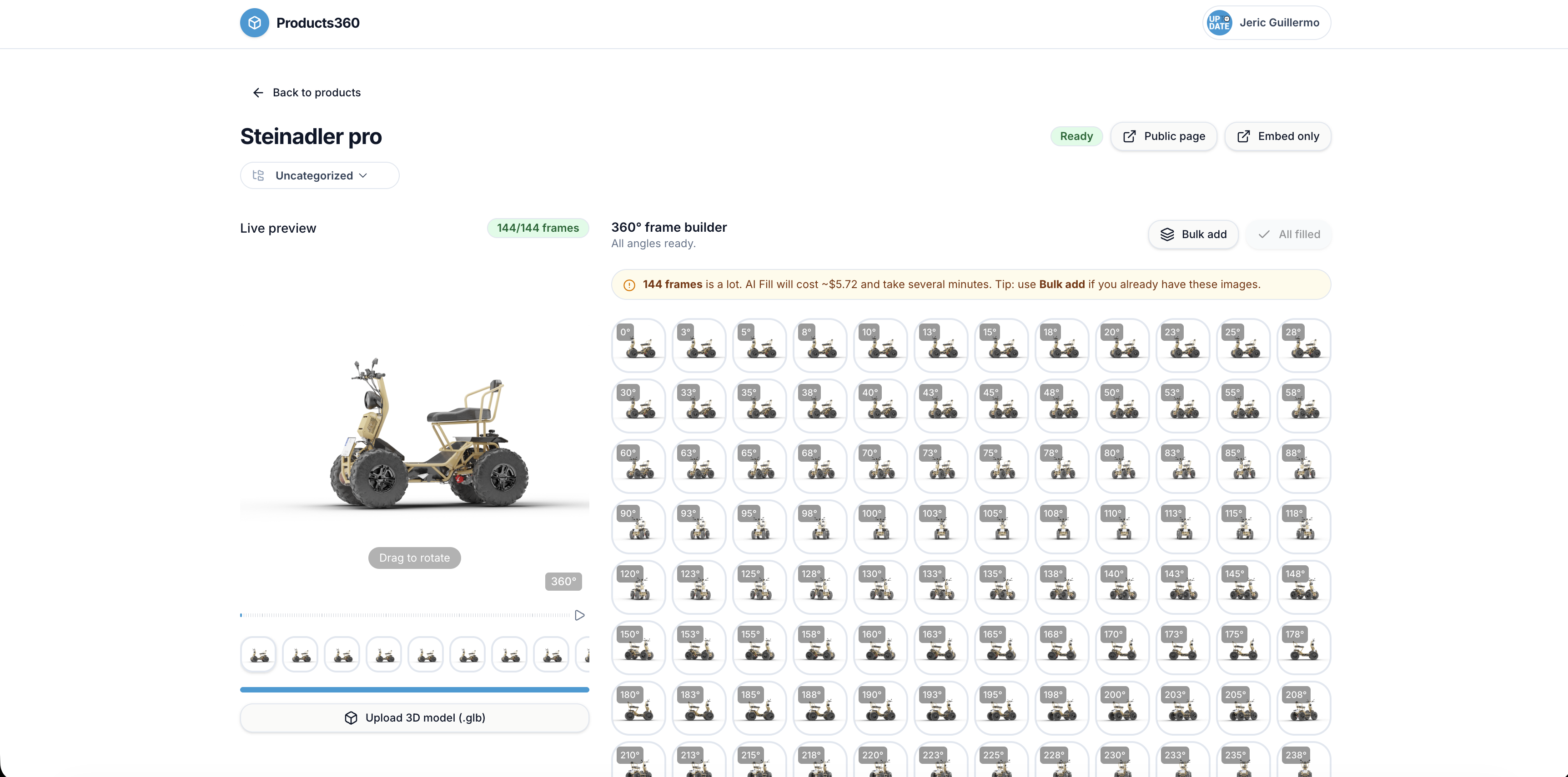 Product360 screenshot 3
