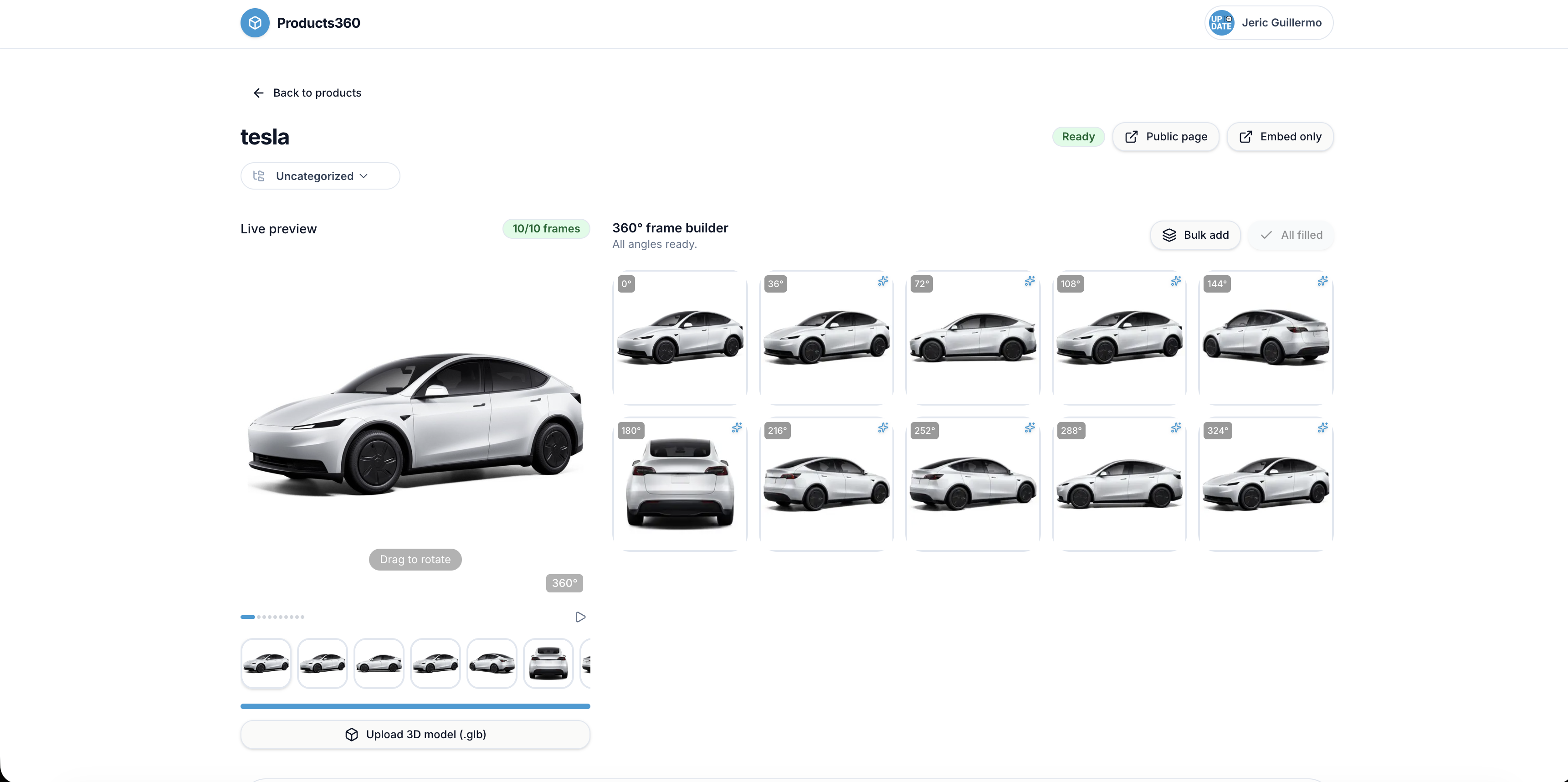 Product360 screenshot 1