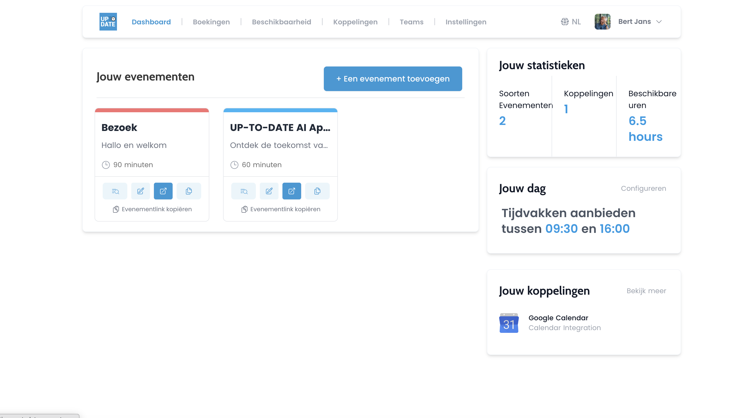Reservations screenshot 1