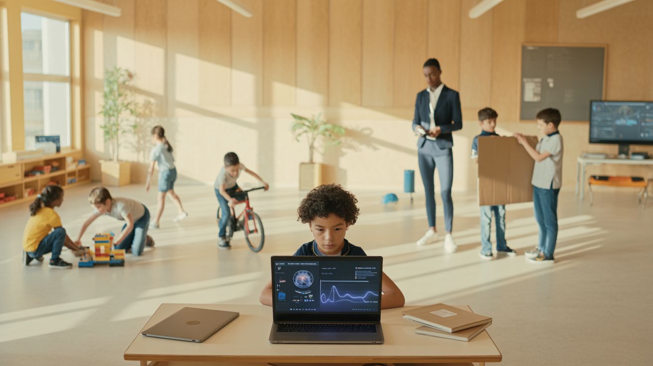 Geen leraren, wel de beste cijfers: Maak kennis met de AI-school van de toekomst