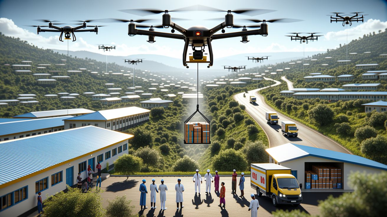 Autonome drones maken razendsnelle bezorging betaalbaarder dan met auto