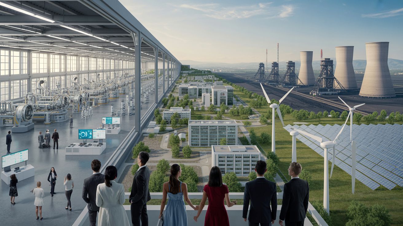 WEF: De industriële revolutie en het nieuwe energietijdperk