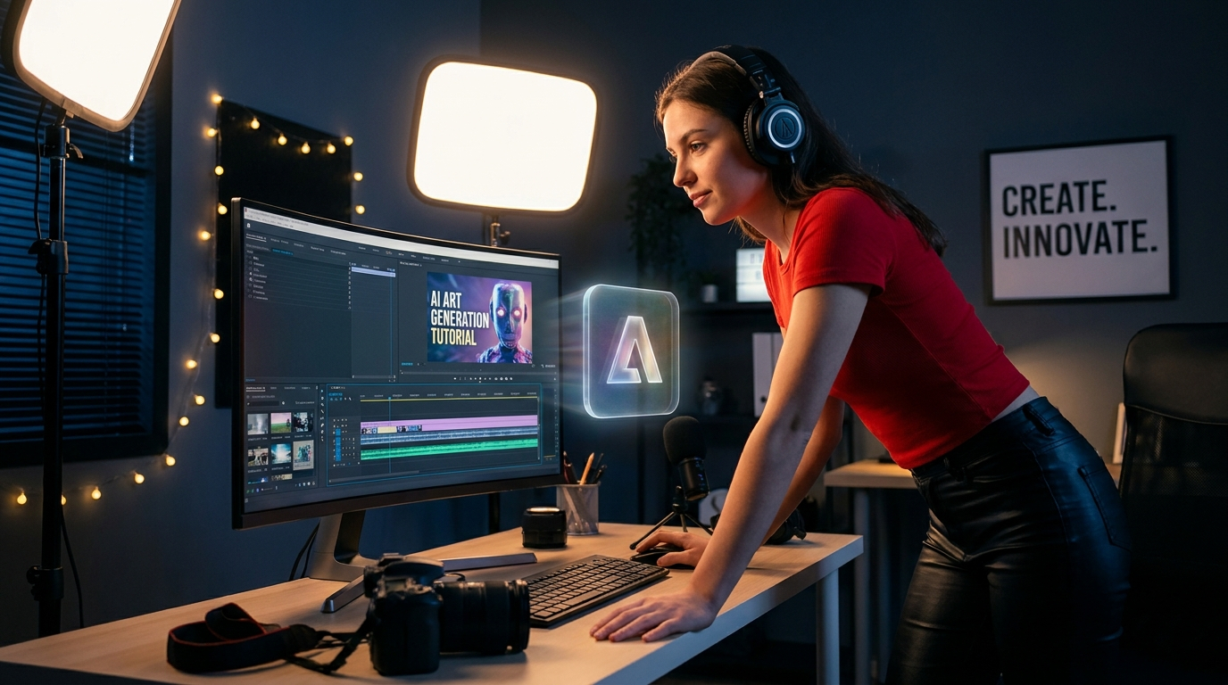 Adobe Firefly maakt YouTube-video’s mogelijk zonder camera of presentator