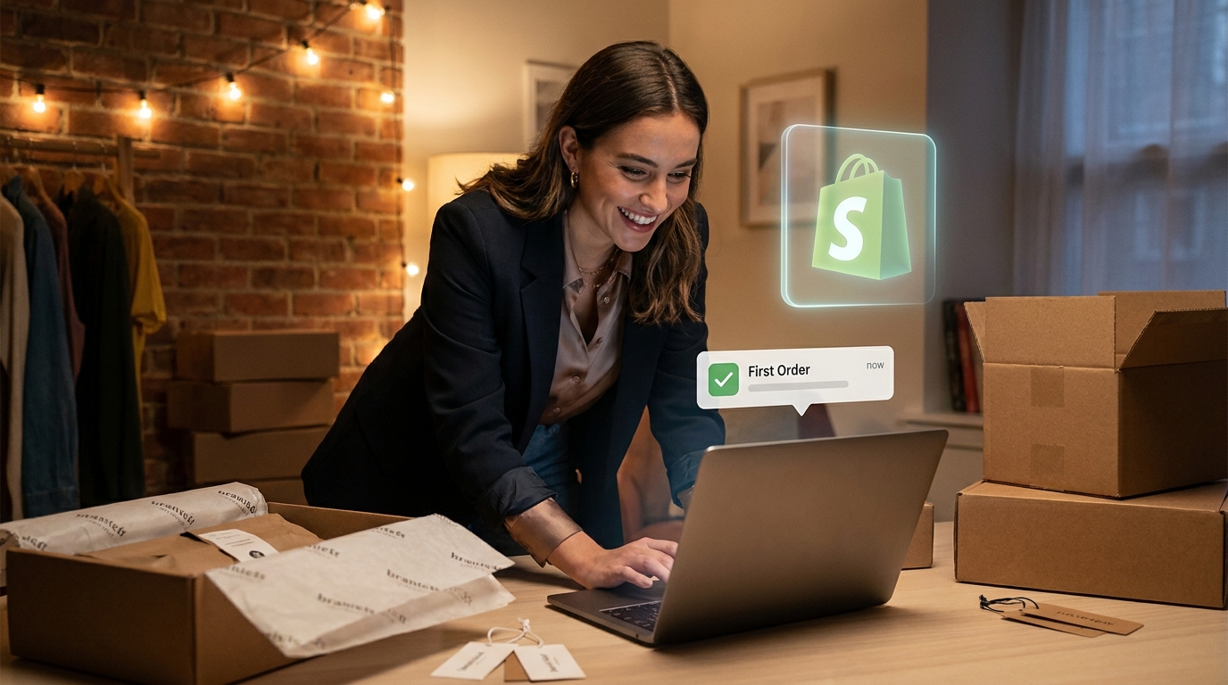 Van droom naar webwinkel: Ondernemen met Shopify en AI