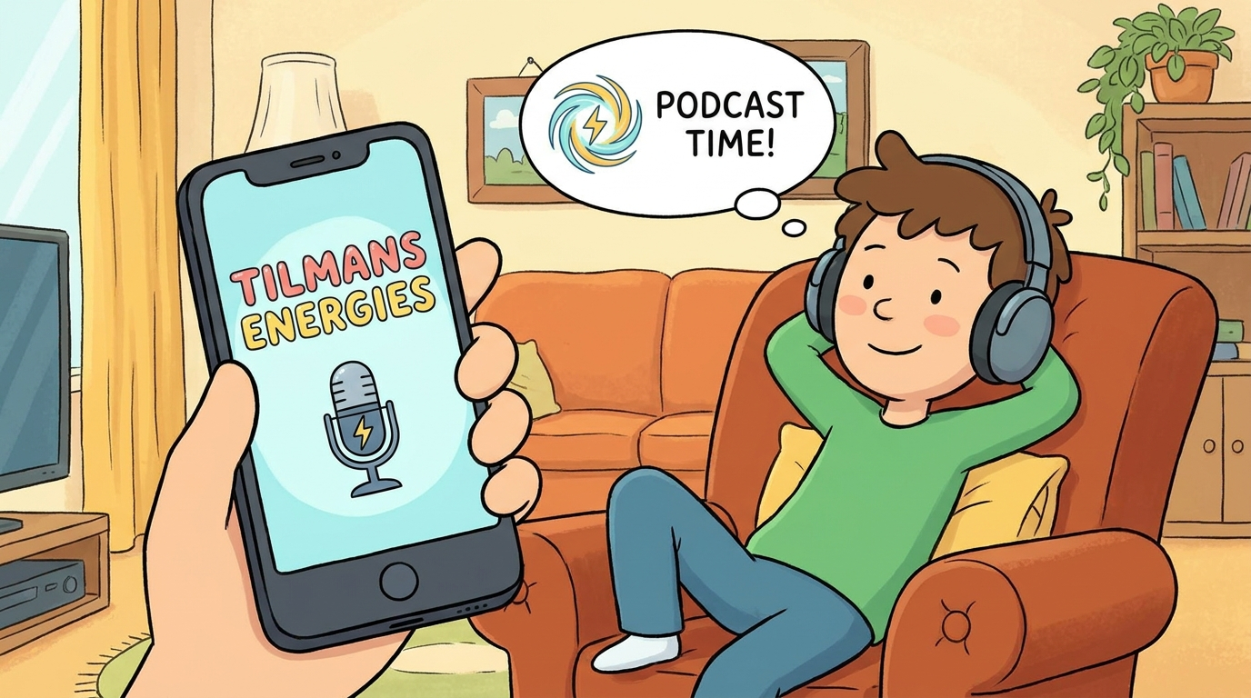 Internationale dag van de Podcast! Ook Tilmans Energies en Grenspoal hebben hun eigen podcast!