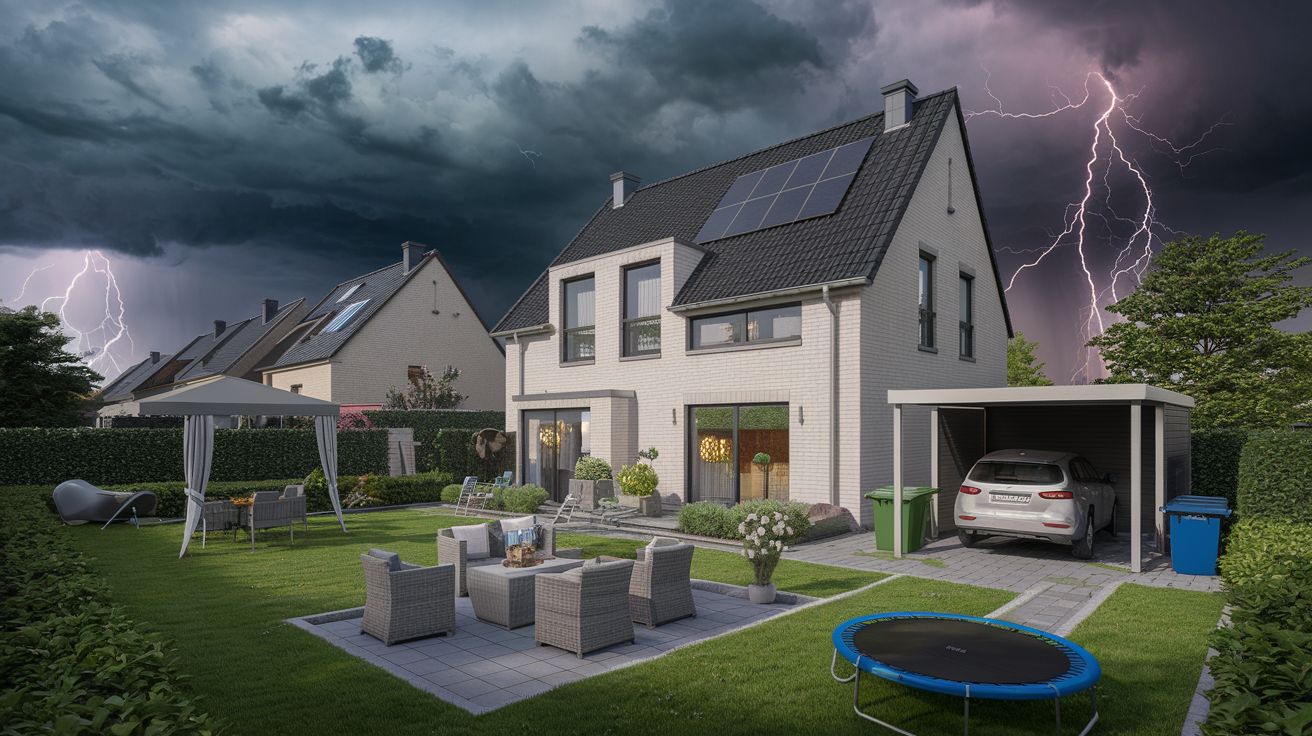 Onweer op komst? Zo beschermt u uw woning, wagen en gezin