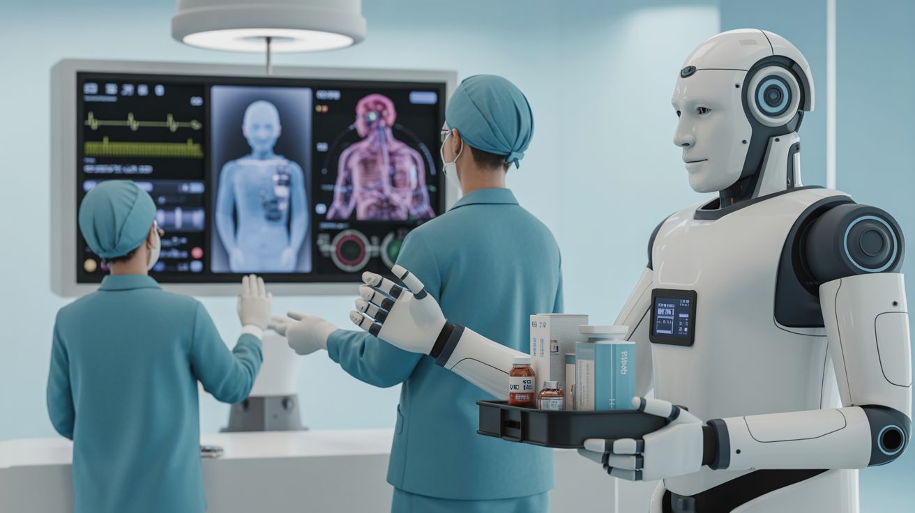 Agentische AI en ziekenhuisrobots moeten zorgpersoneel ontlasten