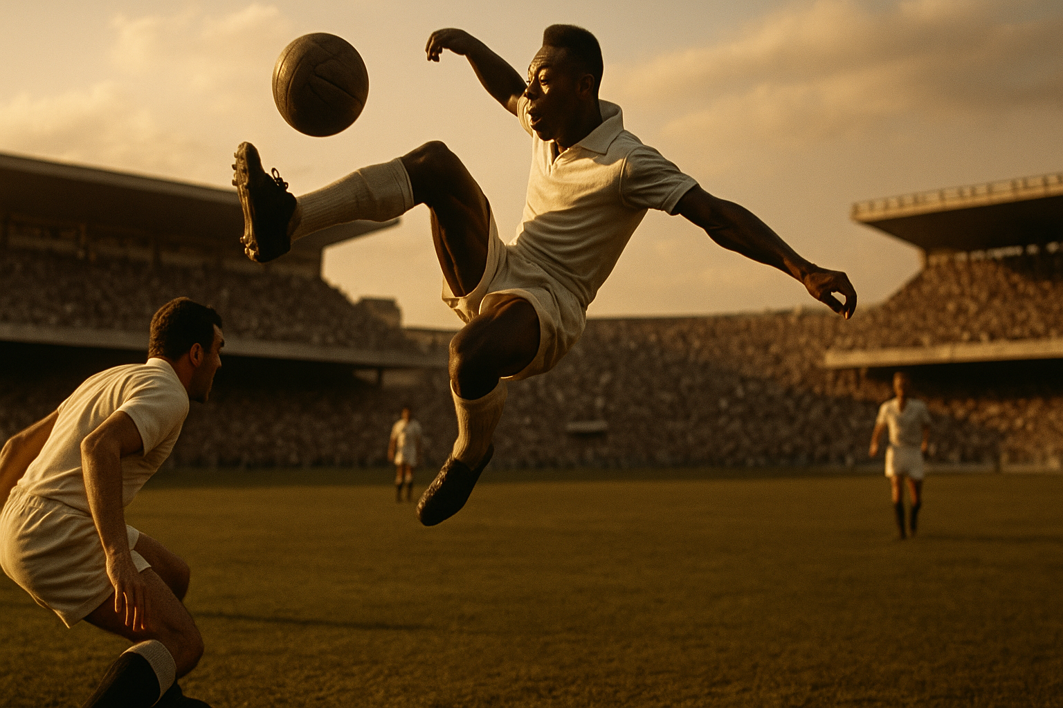 AI brengt het mooiste doelpunt van Pelé eindelijk tot leven