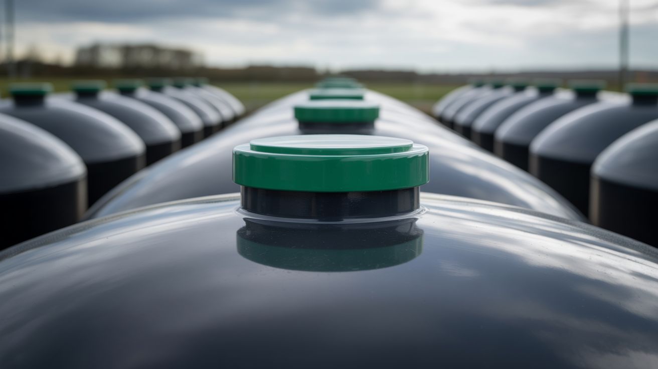 Wat betekent een groene, oranje of rode dop voor je stookolietank?