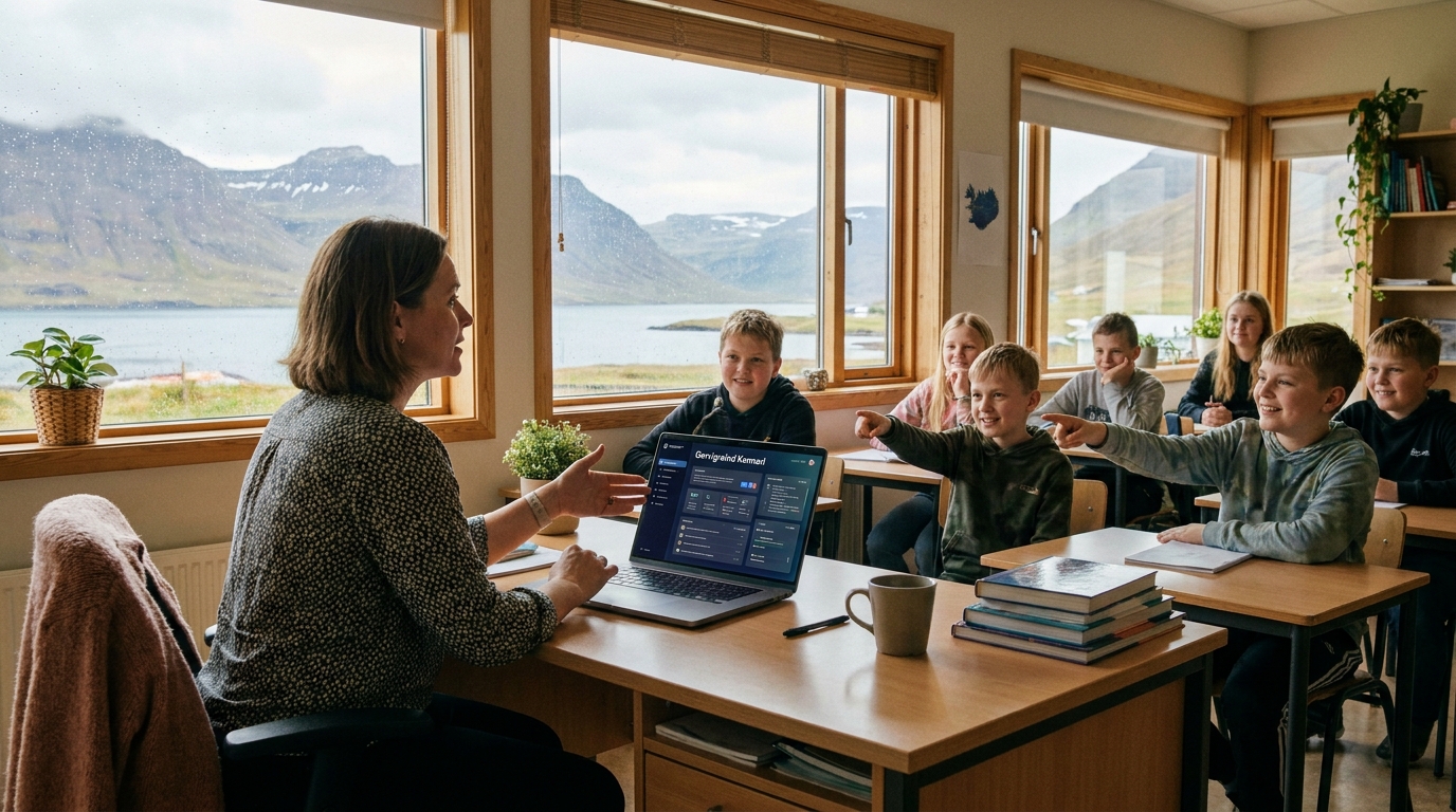 IJsland en de AI-paradox: Hoe technologie een oude taal levend houdt.