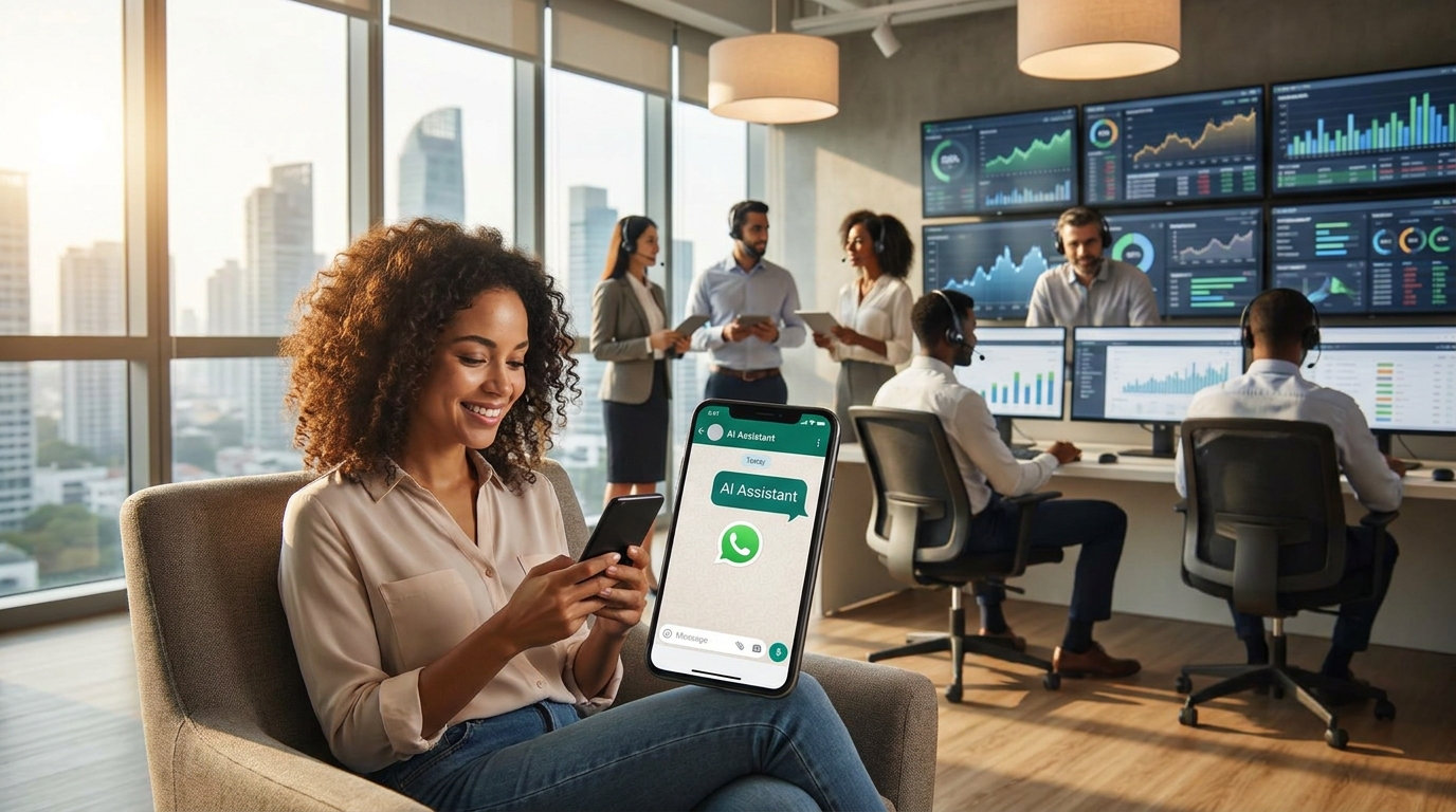 WhatsApp wordt de nieuwe klantenservice dankzij AI-agenten