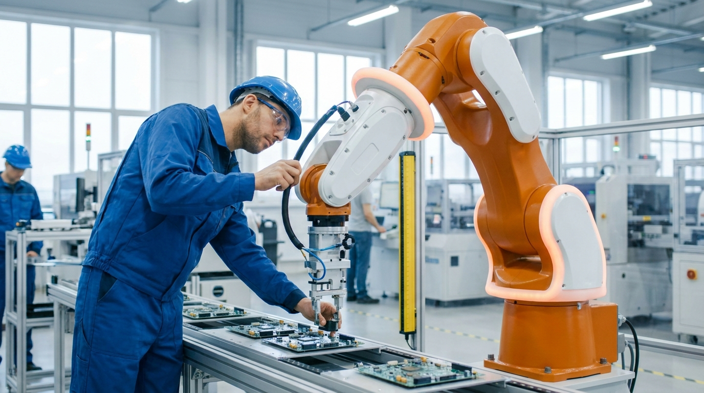 Van droom tot fabrieksvloer: Hoe fysieke AI de industrie verovert