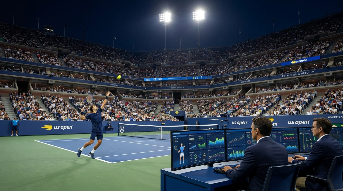 AI op de tennisbaan: hoe IBM miljarden datapunten ontleedt op de US Open