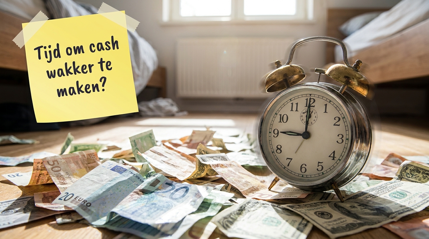 Staat er te veel cash op de rekening van uw onderneming?