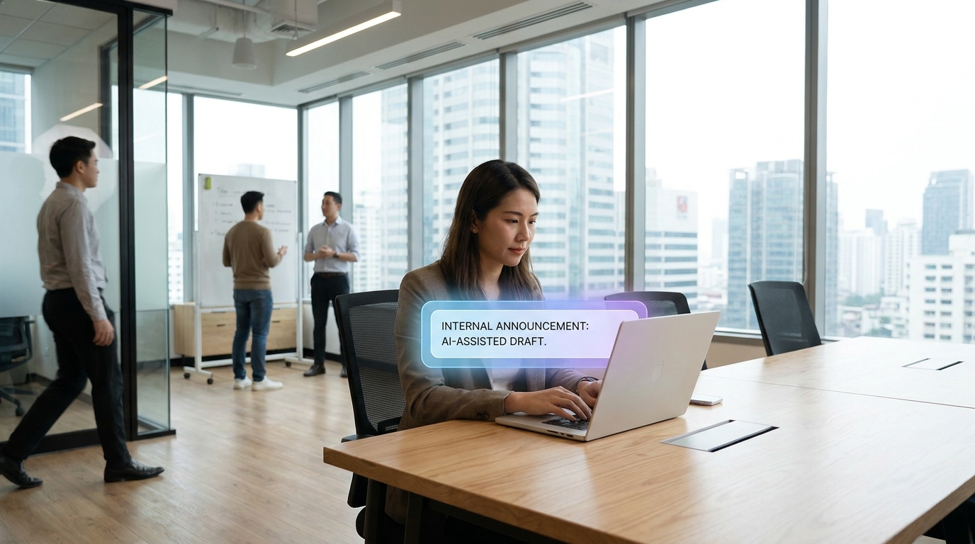 Gemini als communicatiecoach: Schrijf betere interne updates in minder tijd
