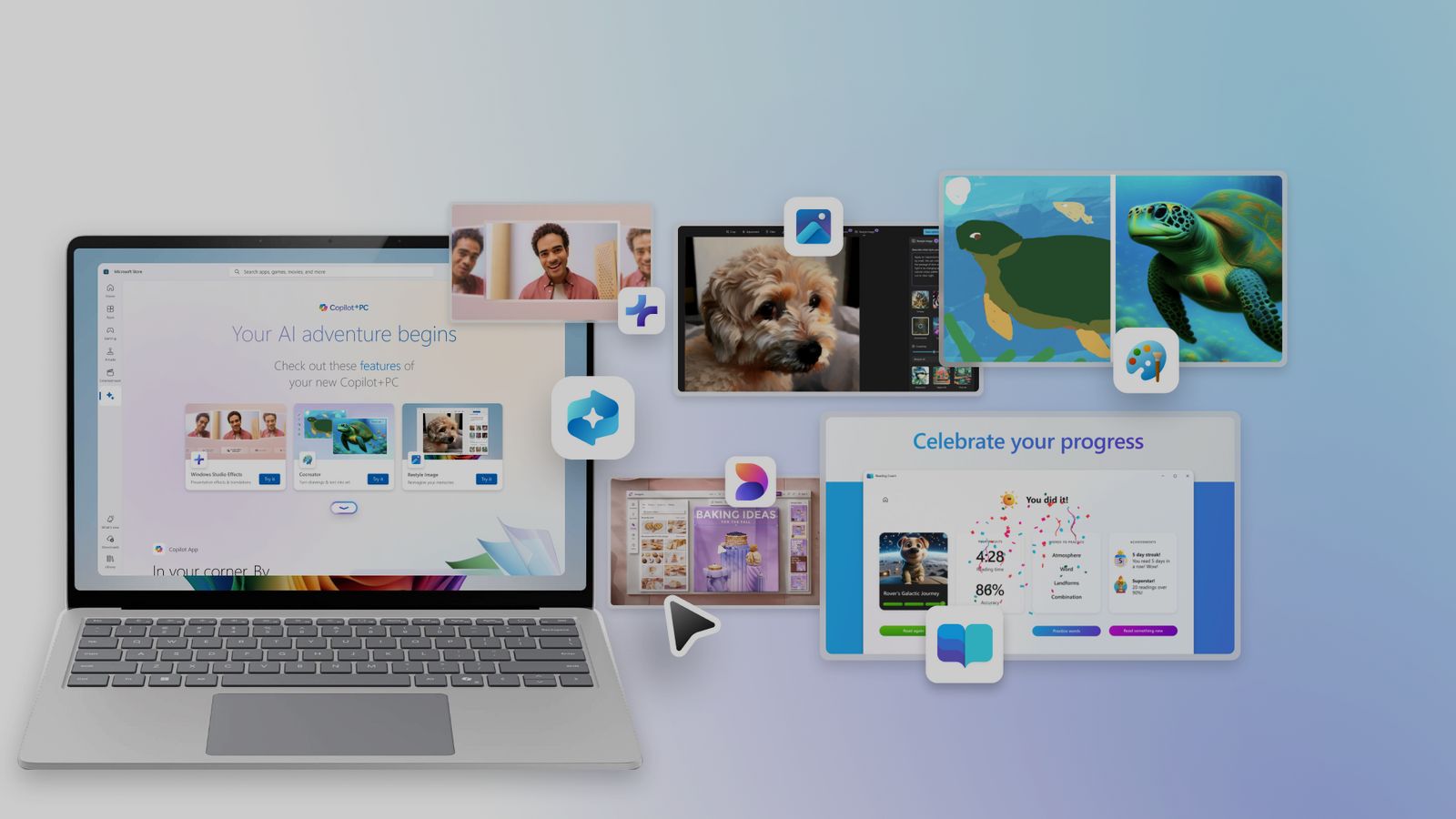 Discover magical AI experiences through the Microsoft Store on Windows, with the new AI Hub