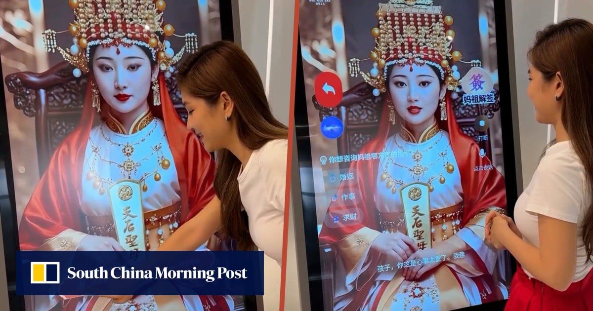 Malaysia temple unveils first ‘AI Mazu’ for devotees to worship, address concerns