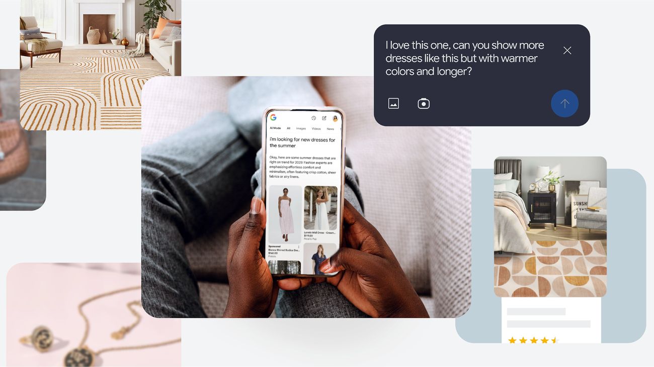 Shop with AI Mode, use AI to buy and try clothes on yourself virtually