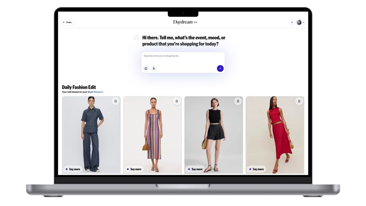 Julie Bornstein's Daydream is releasing an AI-powered chatbot for fashion-related shopping | TechCrunch