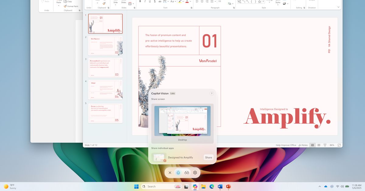 Copilot on Windows: Vision Desktop Share begins rolling out to Windows Insiders