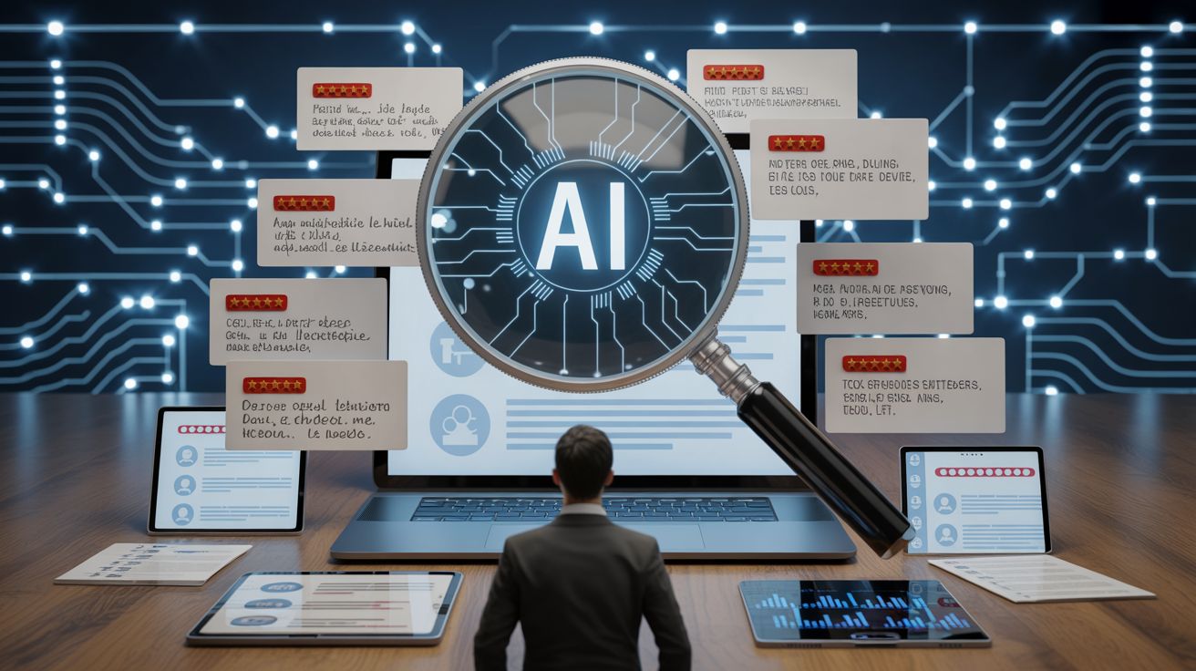 Reviews onder de loep: AI bepaalt de geloofwaardigheid én zichtbaarheid