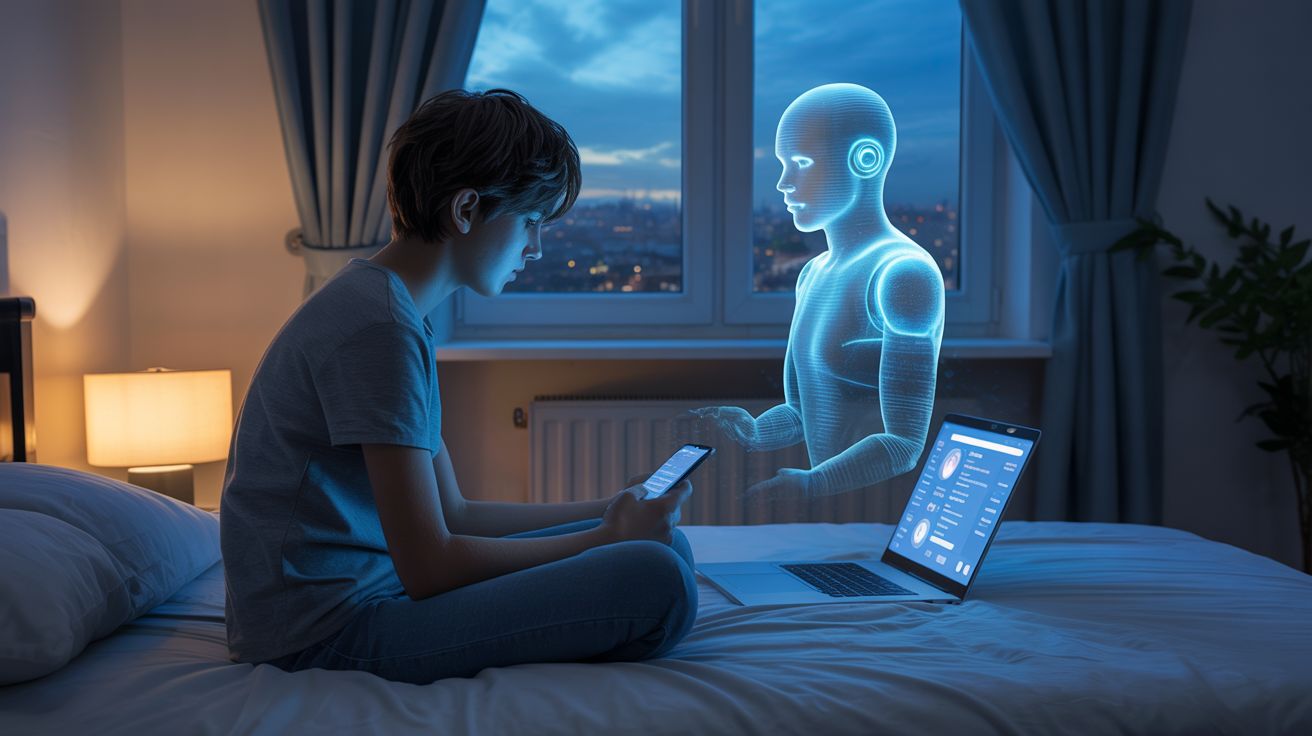 Tieners kiezen AI boven mensen: Een nieuw sociaal tijdperk?