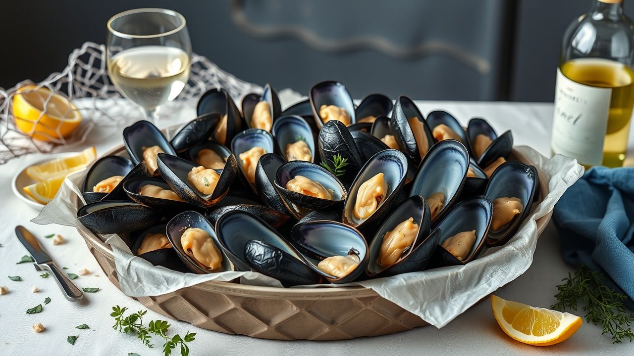 Mosselactie bij Van Zon: Verse Jumbo Mosselen (2kg Lekvrije Bak)