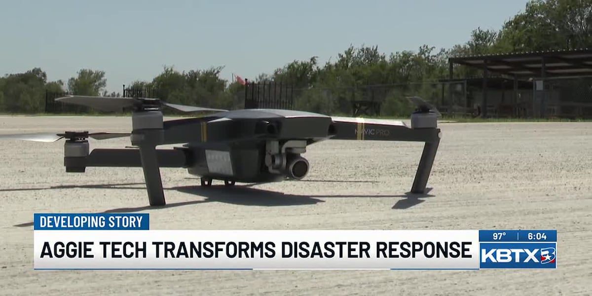 Texas A&M researchers use AI and drones to speed up disaster response