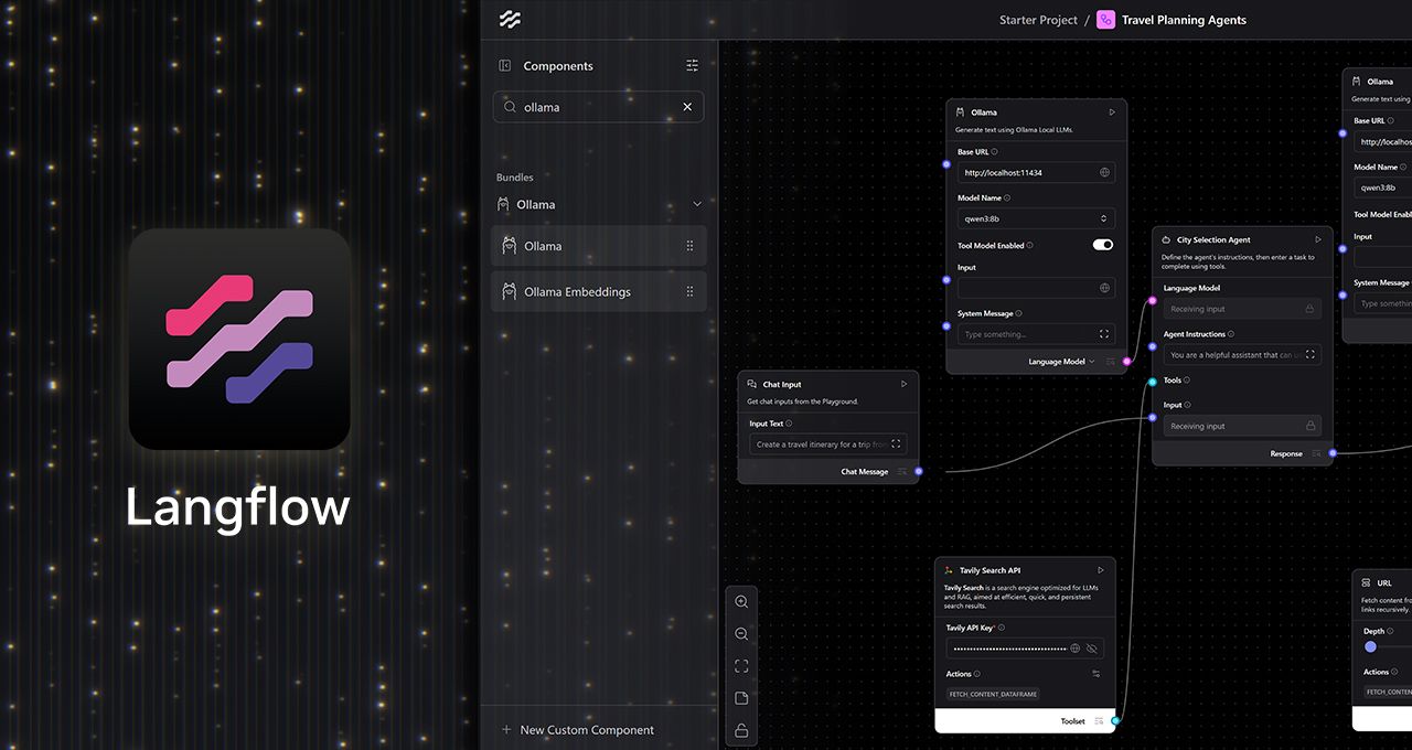 Wired for Action: Langflow Enables Local AI Agent Creation on NVIDIA RTX PCs