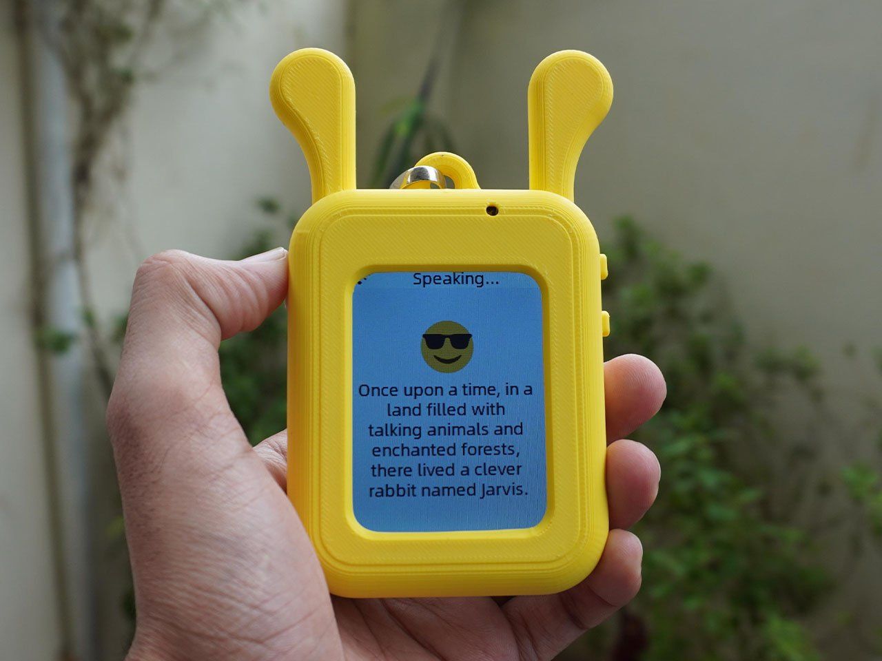 AI Bunny is a talking device that can teach math or blow your mind with surprising facts - Yanko Design