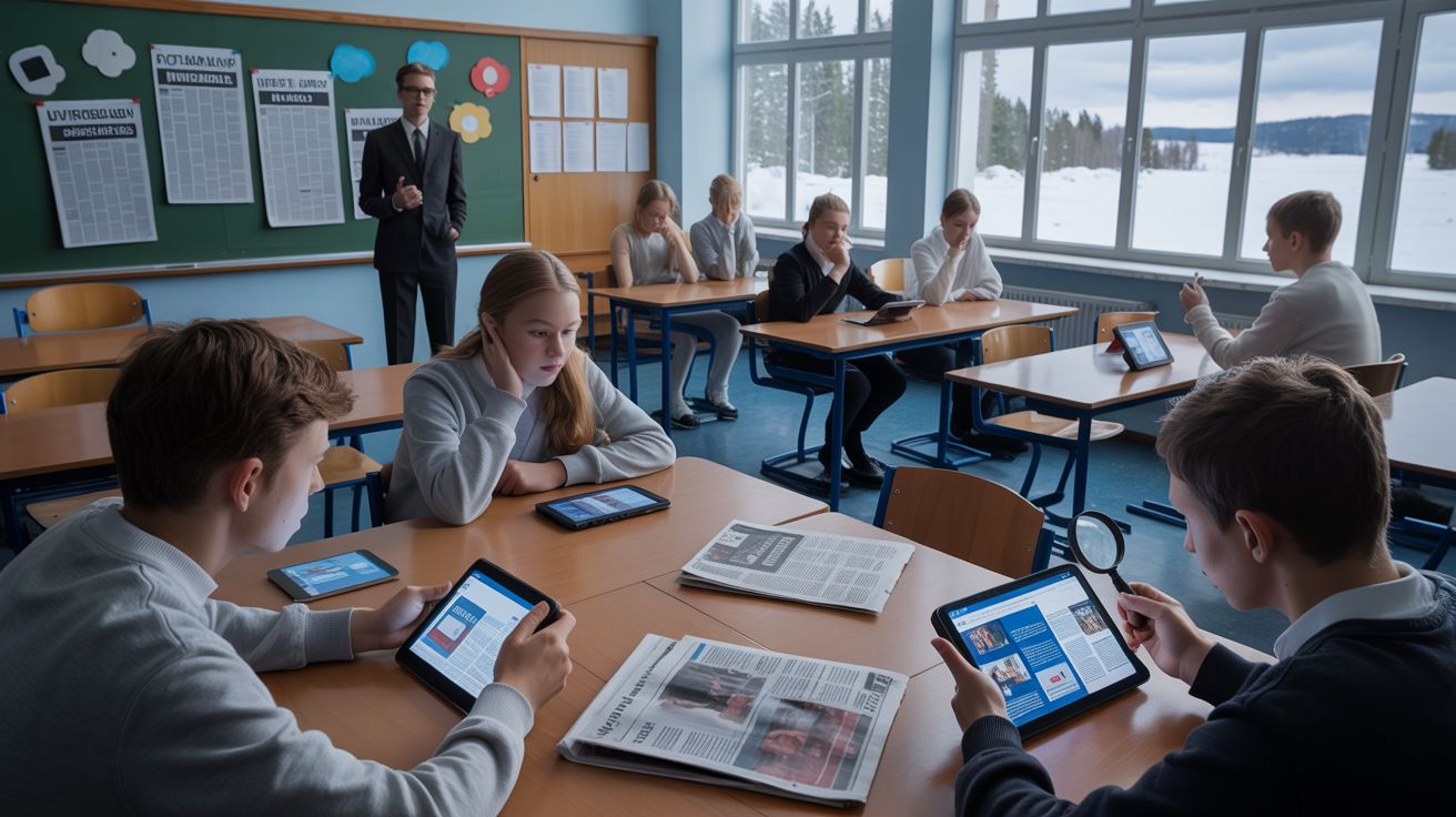 Finland versus fake news: Scholen als bastions van waarheid