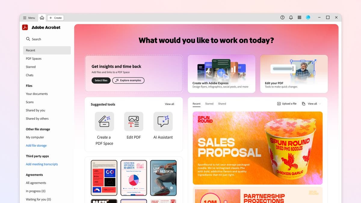Acrobat Studio helps you work smarter with AI, from office to home to school | Adobe Blog