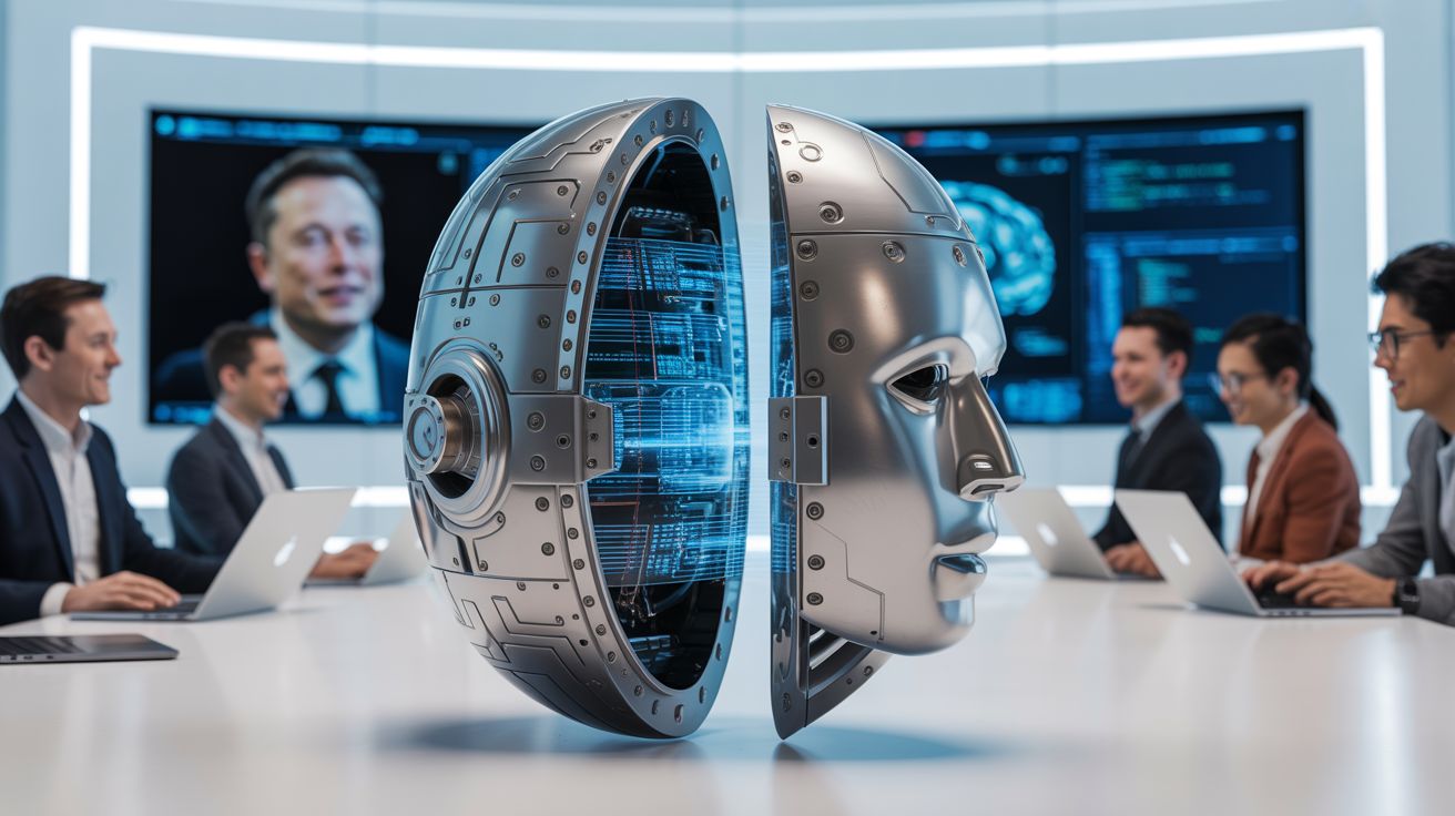 Elon Musk: “Grok-2.5 is open source, Grok-3 komt in 6 maanden” | UP-TO-DATE AI Webdesign