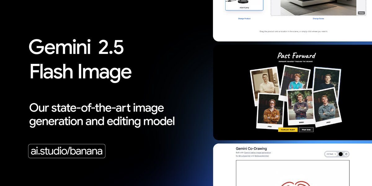 Introducing Gemini 2.5 Flash Image, our state-of-the-art image model