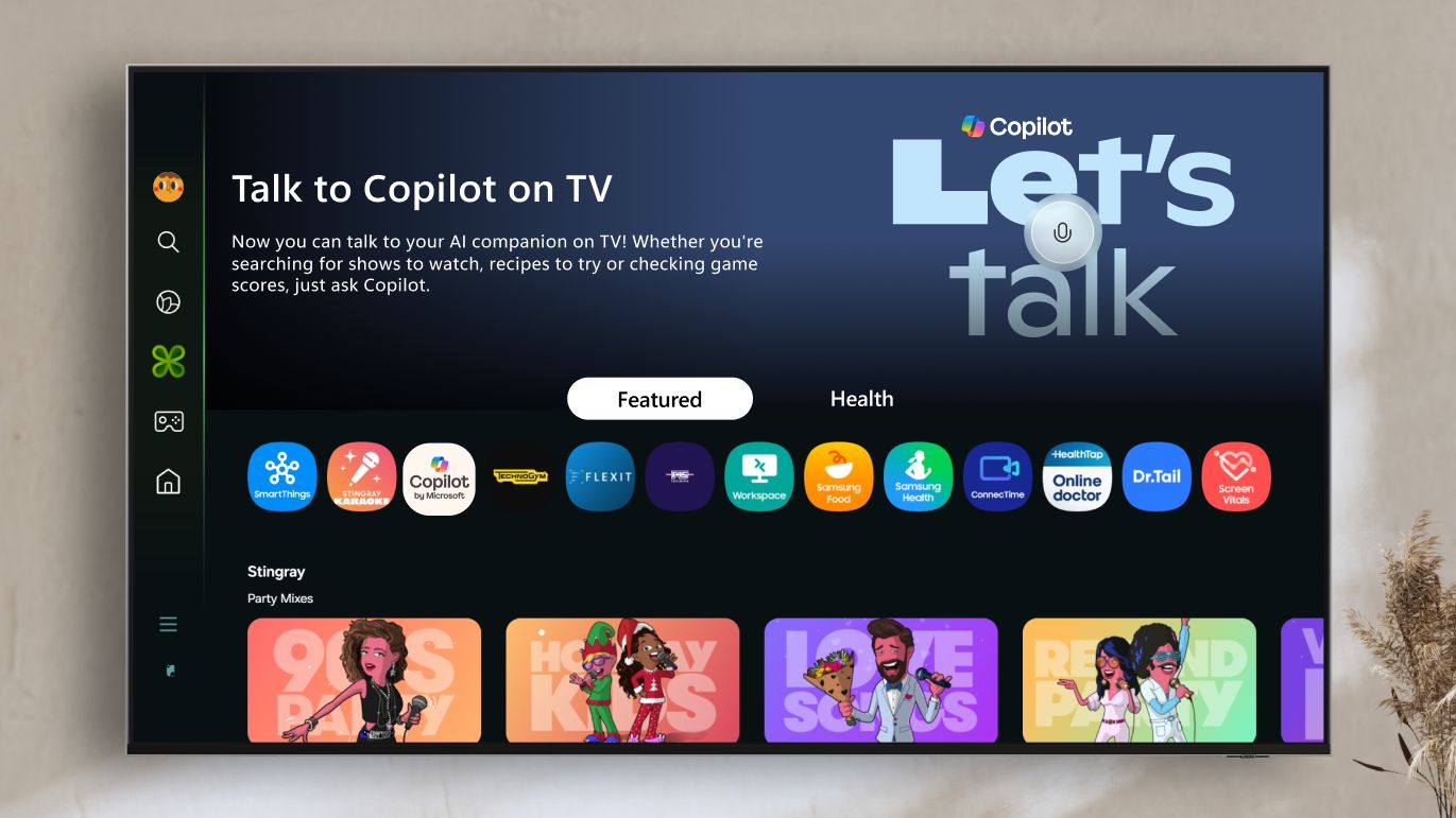 A smarter way to talk to your TV: Microsoft Copilot launches on Samsung TVs and monitors   | Microsoft Copilot Blog