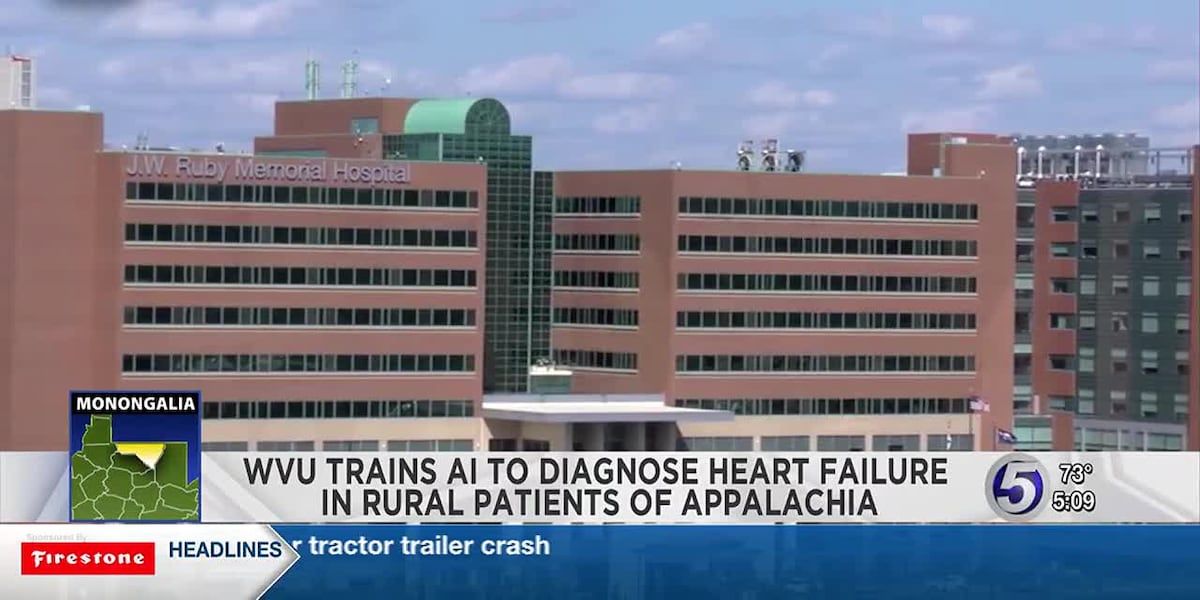 WVU trains AI to diagnose heart failure in rural patients of Appalachia