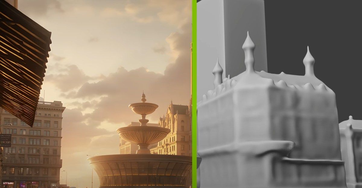 Nvidia’s new tool can turn 3D scenes into AI images
