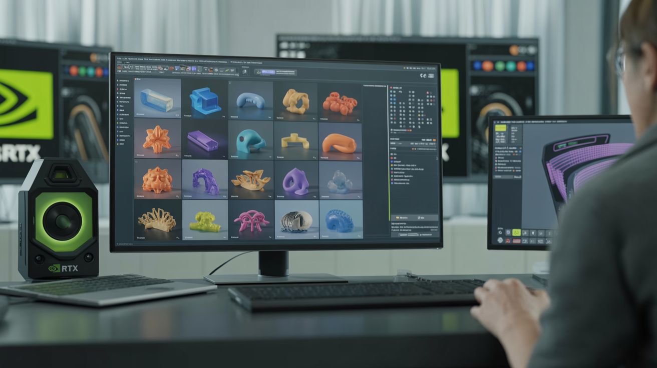 20 Objecten uit één prompt: NVIDIA transformeert 3D-workflows