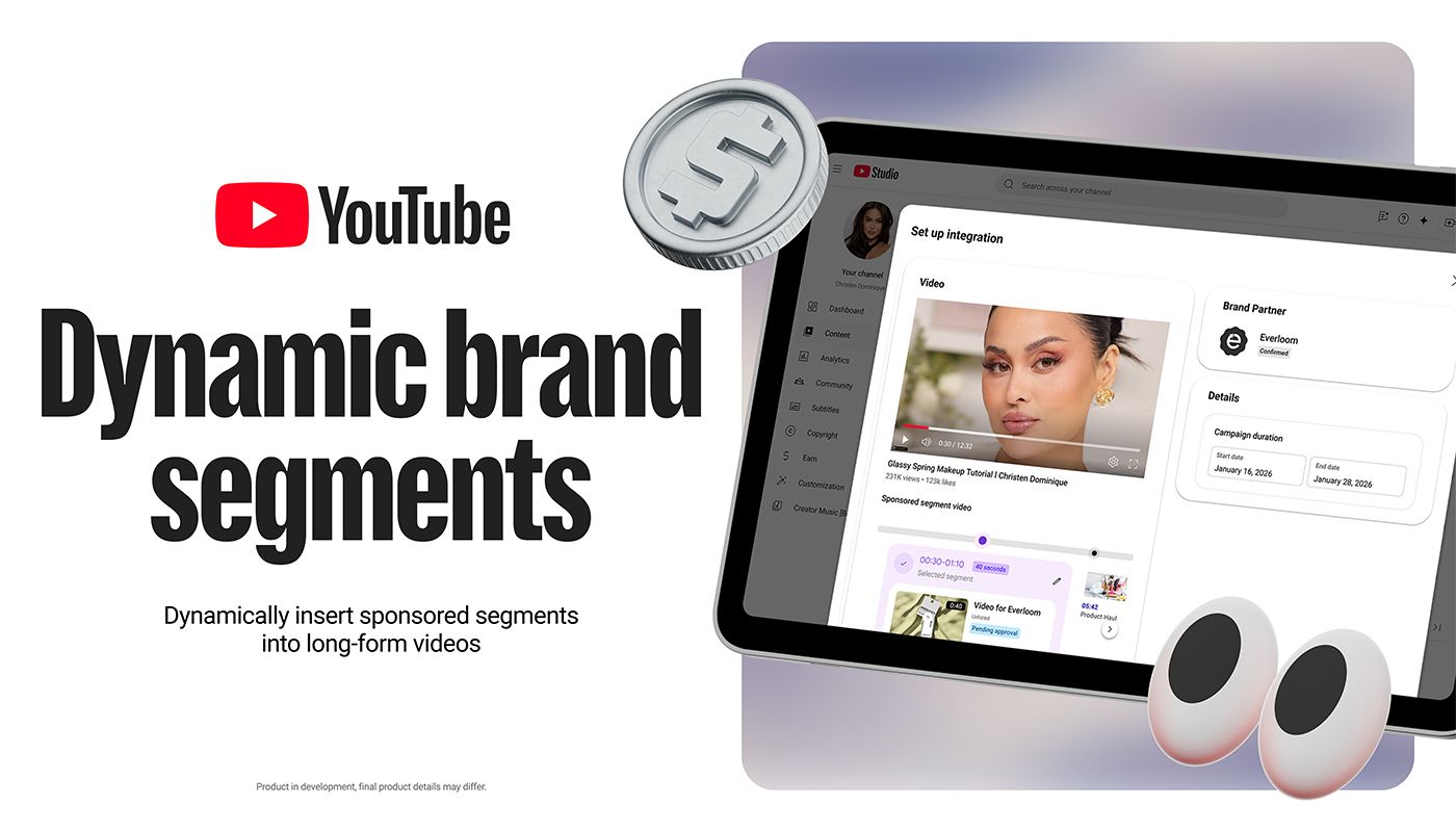 YouTube makes creators look more like TV networks with new ad tools
