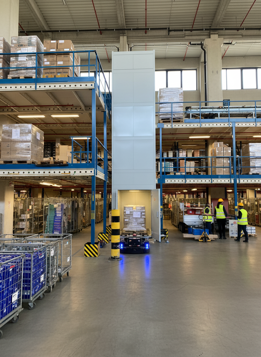 Hoe kies ik de juiste goederenlift voor mijn magazijn? Praktische beslissingsgids