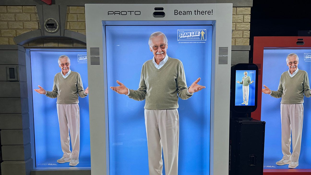 An AI Stan Lee Hologram Will Speak With Fans at L.A. Comic Con