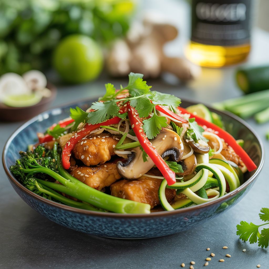 Koolhydraatarme Wok met Kip – Verrassend en Vernieuwend