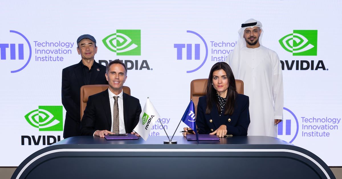 Nvidia and Abu Dhabi's TII launch joint AI and robotics research lab to 'accelerate innovation' | The National