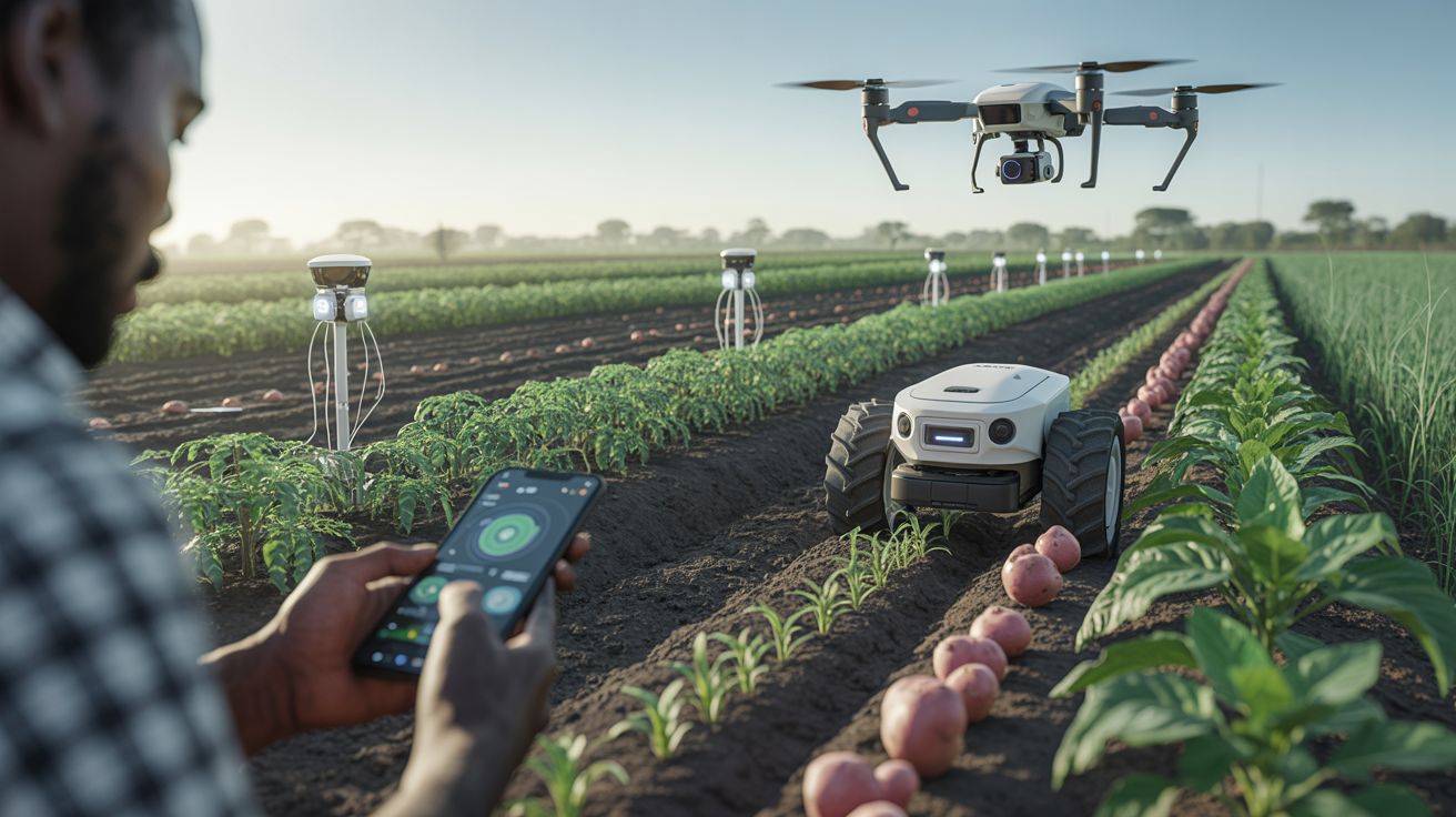 Van zaaien tot oogsten: AI als nieuwe boer in het veld