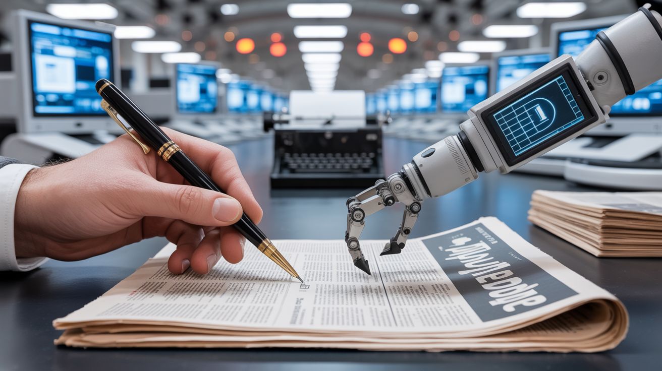 Is kunstmatige intelligentie de doodsteek voor de journalistiek?