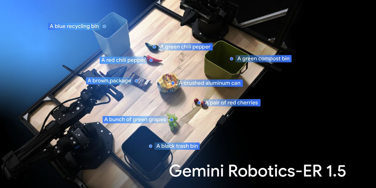 Building the Next Generation of Physical Agents with Gemini Robotics-ER 1.5